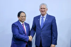Thủ tướng Phạm Minh Chính hội kiến Bí thư thứ nhất, Chủ tịch nước Cuba