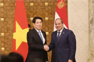 Tuyên bố chung quan hệ lên Đối tác Toàn diện giữa Việt Nam và Ai Cập