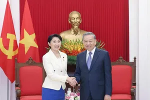 Tổng Bí thư Tô Lâm tiếp Chủ tịch Liên minh nghị sĩ hữu nghị Nhật - Việt