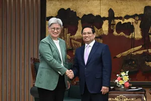 Thủ tướng Phạm Minh Chính tiếp Bộ trưởng Ngoại giao Australia