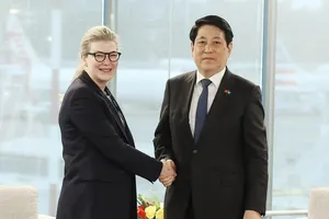 Chủ tịch nước Lương Cường gặp hàng loạt doanh nghiệp hàng đầu của Hoa Kỳ 