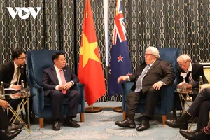 Trưởng Ban Tuyên giáo và Dân vận Trung ương Nguyễn Trọng Nghĩa hội kiến Chủ tịch Quốc hội New Zealand