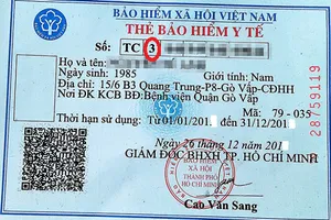 Nhìn vào thẻ, biết ngay mức hưởng BHYT là bao nhiêu %