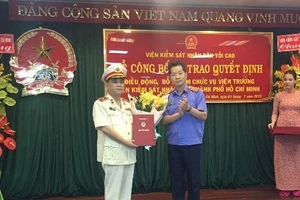 VKSND TP.HCM có Viện trưởng mới