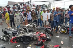 Ngày mai xử tài xế xe container tông chết 4 người