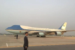 Tổng thống Mỹ Donald Trump đã đến Hà Nội 