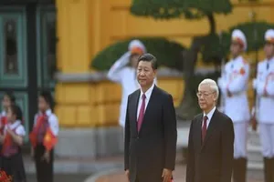 Lễ đón chính thức Chủ tịch Trung Quốc Tập Cận Bình