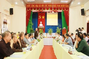 Bình Phước họp mặt chức sắc các tôn giáo và già làng...