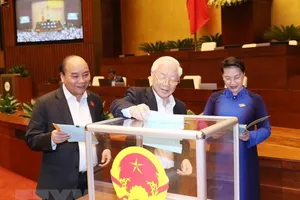 Quốc hội công bố kết quả lấy phiếu tín nhiệm 