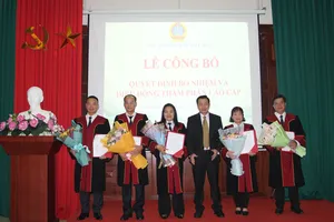 Tòa Cấp cao tại TP.HCM có thêm 4 thẩm phán cao cấp