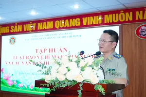 Cục Thi hành án dân sự TP.HCM tập huấn Luật Bảo vệ bí mật Nhà nước