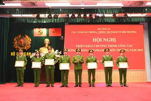 Lực lượng Cảnh sát môi trường đạt nhiều thành tích trong năm 2024