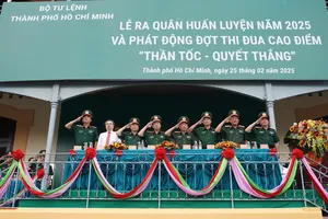 Thượng tướng Trịnh Văn Quyết: Lực lượng vũ trang TP.HCM vững mạnh toàn diện