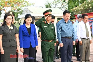 Ông Nguyễn Trọng Nghĩa thăm Khu di tích lịch sử quốc gia chốt chặn Tàu Ô - Xóm Ruộng