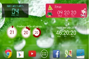 Đếm ngược thời gian đến năm mới