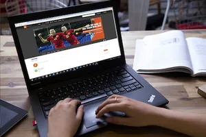 Xem trực tiếp giải bóng đá U.21 trên smartphone