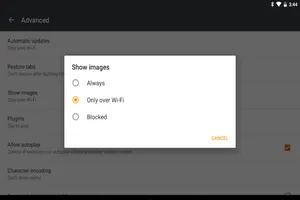 Tăng tốc tải trang web với Firefox 45