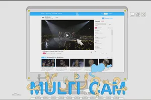 Chọn xem góc quay yêu thích với công nghệ Multi-Cam
