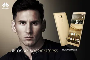 Lionel Messi chính thức trở thành đại sứ thương hiệu Huawei