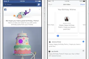 Tính năng chúc mừng sinh nhật độc đáo từ Facebook