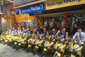 TGDĐ tổ chức Roadshow Note 7 tại nhiều tỉnh thành