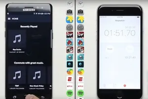 Galaxy Note 7 vẫn kém xa iPhone 6S