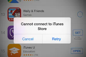 Người dùng iPhone than trời vì App Store gặp sự cố