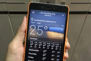 Ứng dụng cảnh báo trời mưa ‘cực đoan’ trước 15 phút