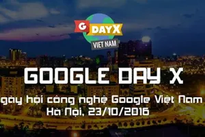 Google Day X 2016 thu hút lượng lớn người tham dự