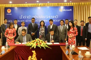 Microsoft Việt Nam giúp Bộ Tài chính phát triển CNTT