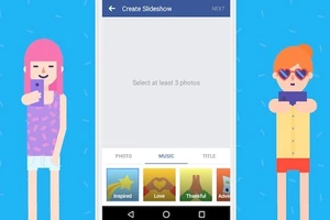 Cách tạo slideshow cực nhanh trên Facebook