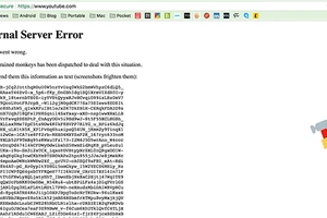 YouTube bất ngờ gặp sự cố không thể truy cập