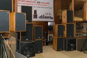 Ra mắt dòng loa karaoke chuyên nghiệp đến từ Ý