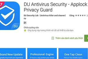 Ứng dụng TQ ăn cắp thông tin người dùng