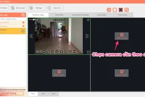Biến smartphone cũ thành camera giám sát chống trộm