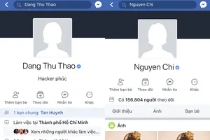 Facebook Đặng Thu Thảo, Khả Ngân, Nam Thư... bị hack