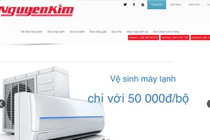 Cẩn trọng các trang web giả mạo siêu thị điện máy