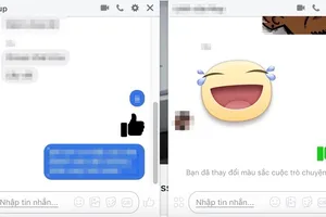 Facebook xuất hiện nút like màu đen khó hiểu?