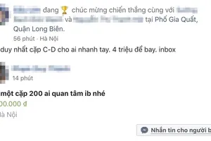 Giá vé trận Việt Nam và Malaysia bị hét 5 triệu đồng trên mạng