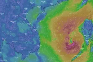 Cách theo dõi đường đi của cơn bão số 6 (Nakri)