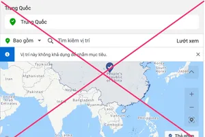 Facebook hiển thị sai lệch chủ quyền Hoàng Sa và Trường Sa 
