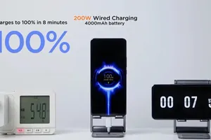 Điện thoại sẽ ra sao nếu sạc ở công suất 200 W?