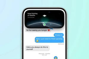 Người dùng iPhone có thể gửi SMS qua vệ tinh, không cần mạng di động và WiFi
