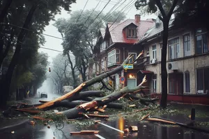 Cách kiểm tra các khu vực gãy đổ cây cối ở Hà Nội sau bão số 3