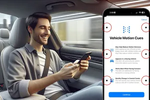 Cách bật tính năng hạn chế say tàu xe trên iPhone