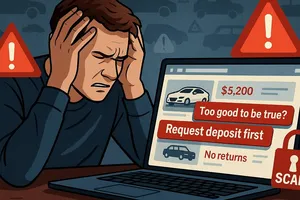 7 nguyên tắc để không bị lừa khi mua xe trực tuyến