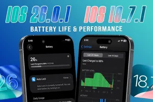 Người dùng iPhone nên cập nhật iOS 26.0.1 hoặc iOS 18.7.1 ngay lập tức