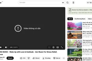 YouTube bị lỗi tại Việt Nam