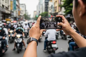 Cách báo cáo vi phạm giao thông bằng ứng dụng SOS An ninh trật tự