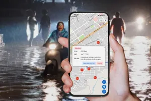 Cách gửi tín hiệu cứu trợ trong vùng lũ bằng Zalo